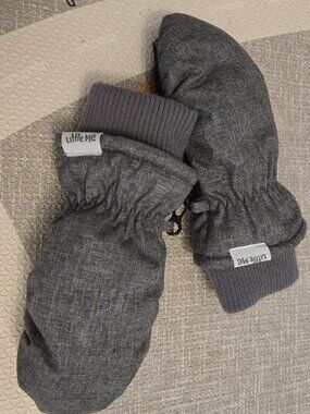 Little Me Insulated and Waterproof Winter Snow Ski Puffer Mittens Gloves